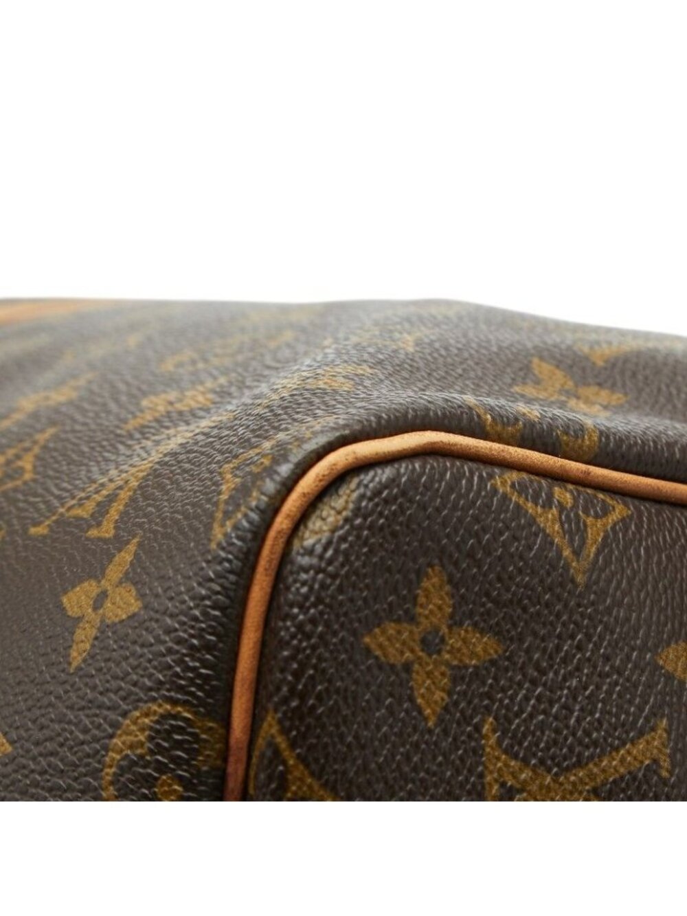Louis Vuitton Monogram Keepall Bandouliere 55 Boston Bag 2-Way Brown Leather - Picture 7 of 10
